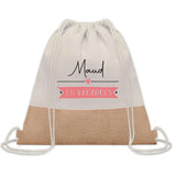 Sac Fête des Mères Mamie Maman Cadeau anniversaire Noël Travail Métier Départ Retraite Collègue Femme cabas shopping plage