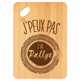 Planche bambou gravée personnalisée femme homme idée cadeau Fête des Mères Fête des Pères apéro papa maman prénom cuisine plateau fromage