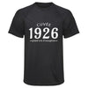 Maillot de Sport Homme 1926 Cuvee Grand Cru - T-Shirt Respirant Polyester Manches Courtes - Cadeau Sportif Anniversaire Noël Fête des Pères