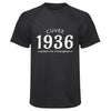 Maillot de Sport Homme 1936 Cuvee Grand Cru - T-Shirt Respirant Polyester Manches Courtes - Cadeau Sportif Anniversaire Noël Fête des Pères