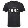Maillot de Sport Homme 1964 Cuvee Grand Cru - T-Shirt Respirant Polyester Manches Courtes - Cadeau Sportif Anniversaire Noël Fête des Pères
