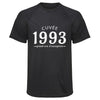 Maillot de Sport Homme 1993 Cuvee Grand Cru - T-Shirt Respirant Polyester Manches Courtes - Cadeau Sportif Anniversaire Noël Fête des Pères