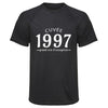 Maillot de Sport Homme 1997 Cuvee Cuvee Grand Cru - T-Shirt Respirant Polyester Manches Courtes - Cadeau Sportif Anniversaire Noël Fête des Pères