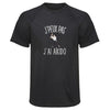 Maillot de Sport Homme Aikido Copie Jpeux Pas - T-Shirt Respirant Polyester Manches Courtes - Cadeau Sportif Anniversaire Noël Fête des Pères