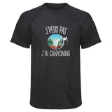 Maillot de Sport Homme Canyoning Copie Jpeux Pas - T-Shirt Respirant Polyester Manches Courtes - Cadeau Sportif Anniversaire Noël Fête des Pères
