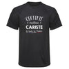 Maillot de Sport Homme Cariste - T-Shirt Respirant Polyester Manches Courtes - Cadeau Sportif Anniversaire Noël Fête des Pères