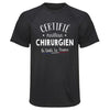 Maillot de Sport Homme Chirurgien - T-Shirt Respirant Polyester Manches Courtes - Cadeau Sportif Anniversaire Noël Fête des Pères