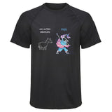 Maillot de Sport Homme Createurs Les Autres vs Moi - T-Shirt Respirant Polyester Manches Courtes - Cadeau Sportif Anniversaire Noël Fête des Pères