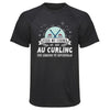 Maillot de Sport Homme Curling Une Legende Tu Deviendras - T-Shirt Respirant Polyester Manches Courtes - Cadeau Sportif Anniversaire Noël Fête des Pères