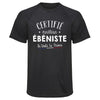 Maillot de Sport Homme Ebeniste - T-Shirt Respirant Polyester Manches Courtes - Cadeau Sportif Anniversaire Noël Fête des Pères