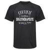 Maillot de Sport Homme Ergotherapeute - T-Shirt Respirant Polyester Manches Courtes - Cadeau Sportif Anniversaire Noël Fête des Pères