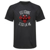 Maillot de Sport Homme Ferias Cest la Vie - T-Shirt Respirant Polyester Manches Courtes - Cadeau Sportif Anniversaire Noël Fête des Pères