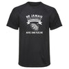 Maillot de Sport Homme Flechette Copie Quinquagenaire Homme - T-Shirt Respirant Polyester Manches Courtes - Cadeau Sportif Anniversaire Noël Fête des Pères