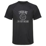 Maillot de Sport Homme Football Gaelique Copie Jpeux Pas - T-Shirt Respirant Polyester Manches Courtes - Cadeau Sportif Anniversaire Noël Fête des Pères