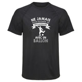 Maillot de Sport Homme Football Septuagenaire Homme - T-Shirt Respirant Polyester Manches Courtes - Cadeau Sportif Anniversaire Noël Fête des Pères