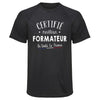 Maillot de Sport Homme Formateur - T-Shirt Respirant Polyester Manches Courtes - Cadeau Sportif Anniversaire Noël Fête des Pères