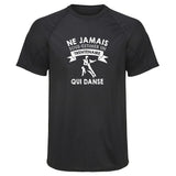 Maillot de Sport Homme Homme Trentenaire Danse - T-Shirt Respirant Polyester Manches Courtes - Cadeau Sportif Anniversaire Noël Fête des Pères
