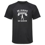 Maillot de Sport Homme Homme Trentenaire Marche - T-Shirt Respirant Polyester Manches Courtes - Cadeau Sportif Anniversaire Noël Fête des Pères
