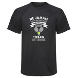 Maillot de Sport Homme Homme Trentenaire Tennis - T-Shirt Respirant Polyester Manches Courtes - Cadeau Sportif Anniversaire Noël Fête des Pères
