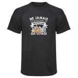 Maillot de Sport Homme Homme Trentenaire Voyage - T-Shirt Respirant Polyester Manches Courtes - Cadeau Sportif Anniversaire Noël Fête des Pères