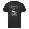 Maillot de Sport Homme Horse Copie Jpeux Pas - T-Shirt Respirant Polyester Manches Courtes - Cadeau Sportif Anniversaire Noël Fête des Pères