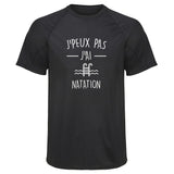 Maillot de Sport Homme J_Peux Pas Natation Copie Jpeux Pas - T-Shirt Respirant Polyester Manches Courtes - Cadeau Sportif Anniversaire Noël Fête des Pères