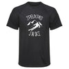 Maillot de Sport Homme Jpeux Pas Jai Ski pour Noir Jpeux Pas - T-Shirt Respirant Polyester Manches Courtes - Cadeau Sportif Anniversaire Noël Fête des Pères