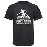 Maillot de Sport Homme Lancer du Disque Une Legende Tu Deviendras - T-Shirt Respirant Polyester Manches Courtes - Cadeau Sportif Anniversaire Noël Fête des Pères