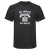 Maillot de Sport Homme Medite Sexagenaire Homme - T-Shirt Respirant Polyester Manches Courtes - Cadeau Sportif Anniversaire Noël Fête des Pères