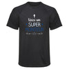 Maillot de Sport Homme Moniteur Super - T-Shirt Respirant Polyester Manches Courtes - Cadeau Sportif Anniversaire Noël Fête des Pères