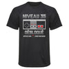 Maillot de Sport Homme Niveau 35 - T-Shirt Respirant Polyester Manches Courtes - Cadeau Sportif Anniversaire Noël Fête des Pères