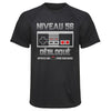 Maillot de Sport Homme Niveau 56 - T-Shirt Respirant Polyester Manches Courtes - Cadeau Sportif Anniversaire Noël Fête des Pères