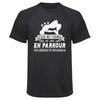 Maillot de Sport Homme Parkour Une Legende Tu Deviendras - T-Shirt Respirant Polyester Manches Courtes - Cadeau Sportif Anniversaire Noël Fête des Pères