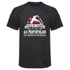 Maillot de Sport Homme Pentathlon Une Legende Tu Deviendras - T-Shirt Respirant Polyester Manches Courtes - Cadeau Sportif Anniversaire Noël Fête des Pères