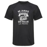 Maillot de Sport Homme Photo Sexagenaire Homme - T-Shirt Respirant Polyester Manches Courtes - Cadeau Sportif Anniversaire Noël Fête des Pères