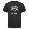 Maillot de Sport Homme Pilote Copie Quarantenaire Homme - T-Shirt Respirant Polyester Manches Courtes - Cadeau Sportif Anniversaire Noël Fête des Pères
