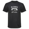 Maillot de Sport Homme Plonge Octogenaire Homme - T-Shirt Respirant Polyester Manches Courtes - Cadeau Sportif Anniversaire Noël Fête des Pères
