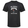 Maillot de Sport Homme Plume Copie Quarantenaire Homme - T-Shirt Respirant Polyester Manches Courtes - Cadeau Sportif Anniversaire Noël Fête des Pères