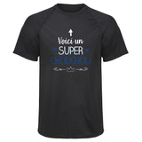 Maillot de Sport Homme pour Chouchou Super - T-Shirt Respirant Polyester Manches Courtes - Cadeau Sportif Anniversaire Noël Fête des Pères
