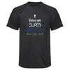 Maillot de Sport Homme pour Maitre de Stage Super - T-Shirt Respirant Polyester Manches Courtes - Cadeau Sportif Anniversaire Noël Fête des Pères