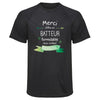 Maillot de Sport Homme pour Merci Batteur Inoubliable - T-Shirt Respirant Polyester Manches Courtes - Cadeau Sportif Anniversaire Noël Fête des Pères