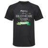 Maillot de Sport Homme pour Merci Bibliothecaire Inoubliable - T-Shirt Respirant Polyester Manches Courtes - Cadeau Sportif Anniversaire Noël Fête des Pères