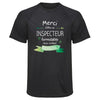 Maillot de Sport Homme pour Merci Inspecteur Inoubliable - T-Shirt Respirant Polyester Manches Courtes - Cadeau Sportif Anniversaire Noël Fête des Pères