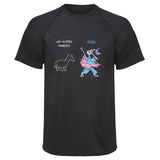 Maillot de Sport Homme pour Parents Les Autres vs Moi - T-Shirt Respirant Polyester Manches Courtes - Cadeau Sportif Anniversaire Noël Fête des Pères