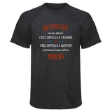 Maillot de Sport Homme pour Un Chouchou Aussi Genial - T-Shirt Respirant Polyester Manches Courtes - Cadeau Sportif Anniversaire Noël Fête des Pères