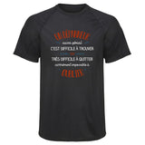 Maillot de Sport Homme pour Un Depanneur Aussi Genial - T-Shirt Respirant Polyester Manches Courtes - Cadeau Sportif Anniversaire Noël Fête des Pères