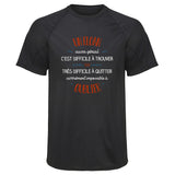 Maillot de Sport Homme pour Un Eloan Aussi Genial - T-Shirt Respirant Polyester Manches Courtes - Cadeau Sportif Anniversaire Noël Fête des Pères