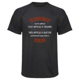 Maillot de Sport Homme pour Un Entraineur Aussi Genial - T-Shirt Respirant Polyester Manches Courtes - Cadeau Sportif Anniversaire Noël Fête des Pères