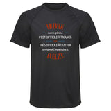 Maillot de Sport Homme pour Un Ewen Aussi Genial - T-Shirt Respirant Polyester Manches Courtes - Cadeau Sportif Anniversaire Noël Fête des Pères