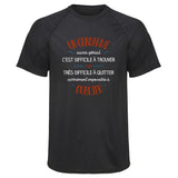 Maillot de Sport Homme pour Un Gendarme Aussi Genial - T-Shirt Respirant Polyester Manches Courtes - Cadeau Sportif Anniversaire Noël Fête des Pères